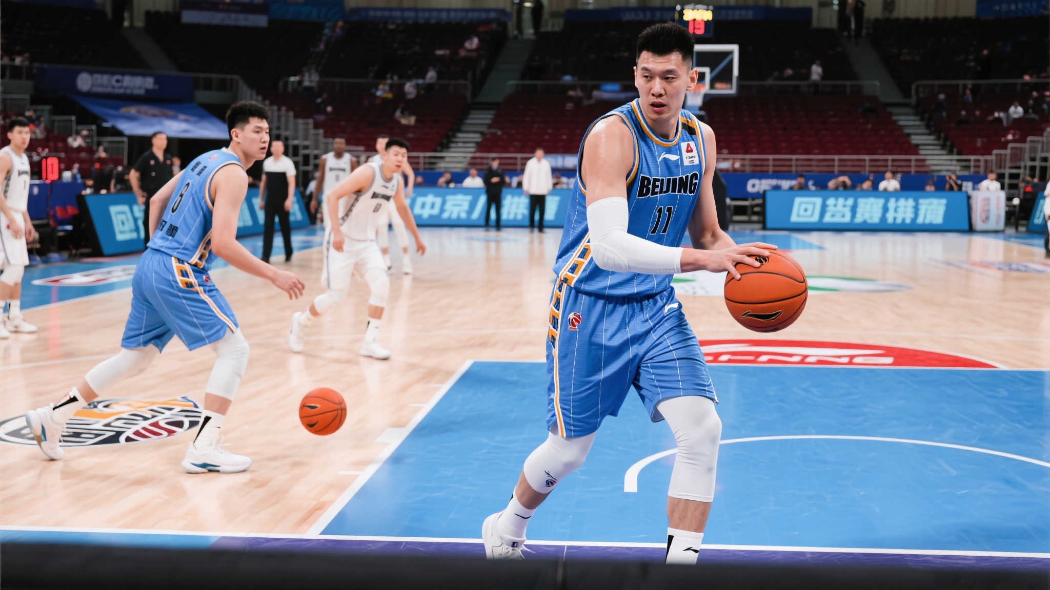 北京G6全力备战：范子铭高烧不退，所罗门伤病缠身，三分训练加码，许利民强调心态调整